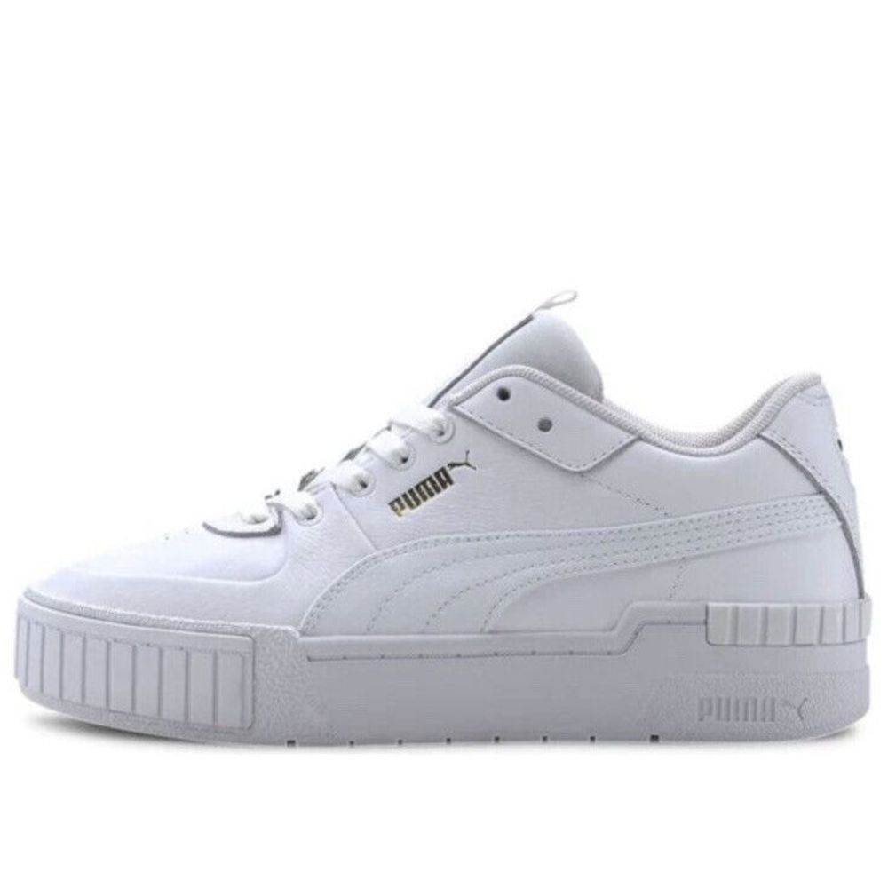(WMNS) PUMA Cali Sport 'White Gold' 373871-01 Size 6.5